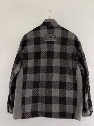 商品画像：22AW/MELTON CPO JKT/ジャケット/M/ウール/GRY/無地// 2
