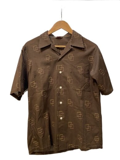 商品画像：60s/WOVEN IN Switzerland/オープンカラーシャツ/アトミック/M/BRW// 1