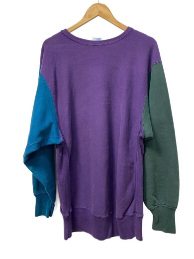 商品画像：90s/USA製/REVERSE WEAVE/クレイジーパタースウェット/XXL/コットン/マルチカラー// 2