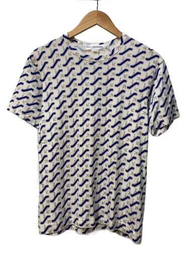商品画像：Tシャツ/S/コットン/WHT/総柄/S18101// 1