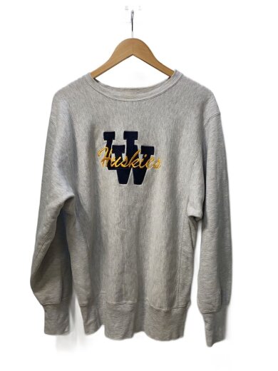 商品画像：90s/リバースウィーブ/USA製/ノートルダム大学/スウェット/L/コットン/GRY 1