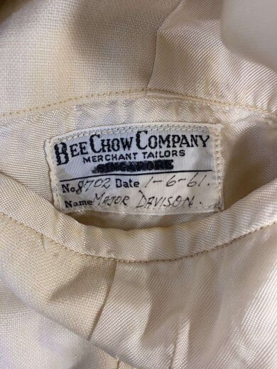 商品画像：～60s/BEE CHOW COMPANY/テーラードジャケット/IVO 3