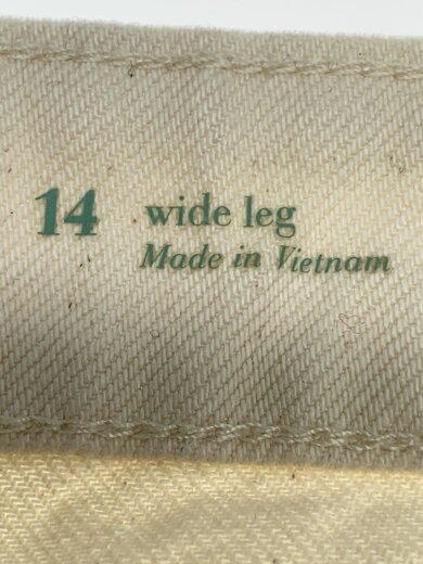 商品画像：RYEGRASS/Wide Leg/ワイドデニムパンツ/コットン/WHT// 5