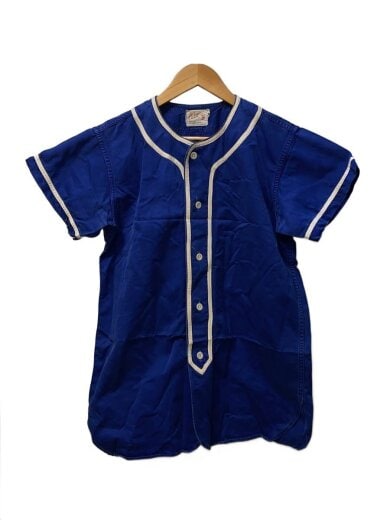 商品画像：COANE/ベースボールシャツ/36/BLU 1