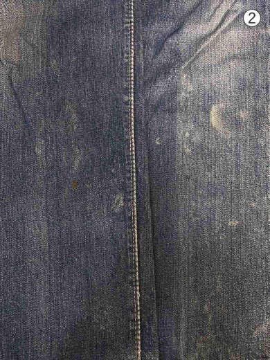 商品画像：60s/VT/502/BIGE/実寸W31/デニム/インディゴ/Vステッチ/ダメージ有/耳付き 5