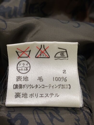 商品画像：98AW/トレンチコート/38/ウール/KHK/CMHPYA0205// 4