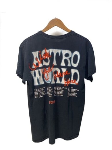 商品画像：ASTRO WORLD/2019 TOUR/Tシャツ/M/コットン/BLK// 2