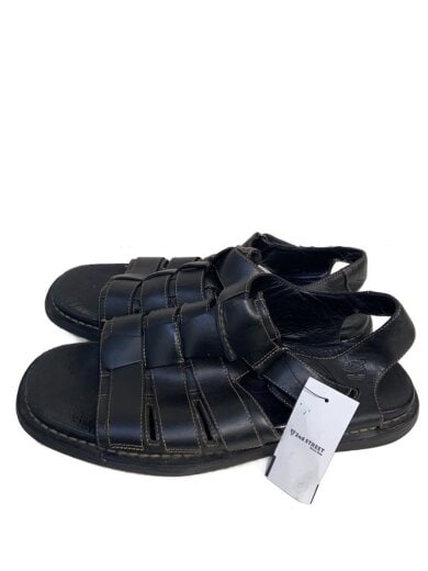 商品画像：サンダル/US8/BLK/レザー// 1