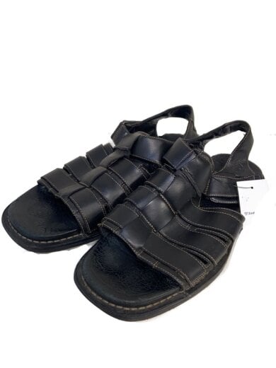 商品画像：サンダル/US8/BLK/レザー// 2