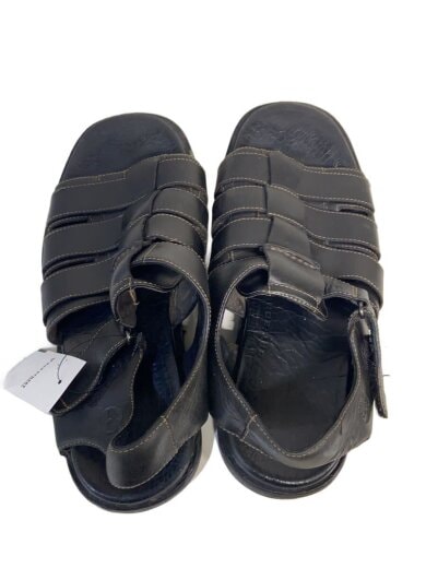 商品画像：サンダル/US8/BLK/レザー// 3