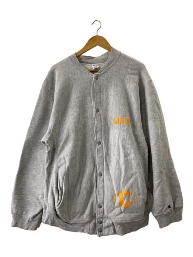 商品画像：80s/USA製/REVERSE WEAVE/カーディガン(厚手)/XL/コットン/GRY// 1