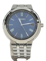 ソーラー腕時計/アナログ/ステンレス/BLU/7B62-0AA0