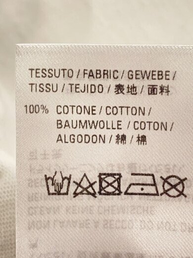 画像：BALENCIAGATシャツ/S/コットン/WHT/プリント/612966 TIV475