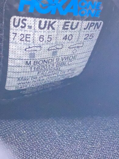 画像：HOKA(HOKA ONE ONE)ローカットスニーカー/25cm/BLK/F27224L5