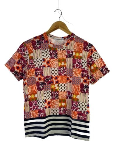 商品画像：Tシャツ/S/コットン/ORN/総柄/s21110 1