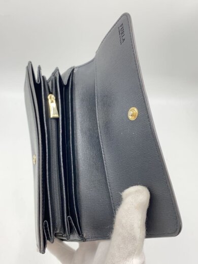 商品画像：長財布/--/BLK/無地/レディース 4