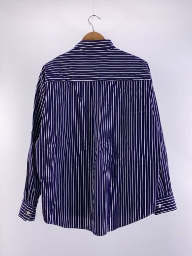 商品画像：長袖シャツ/S/コットン/BLU/ストライプ/24-050-600-8000-1-0 2