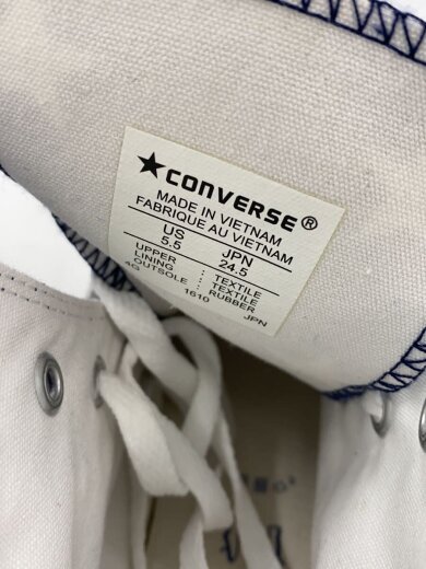 商品画像：ハイカットスニーカー/24.5cm/NVY/キャンバス/1610 5