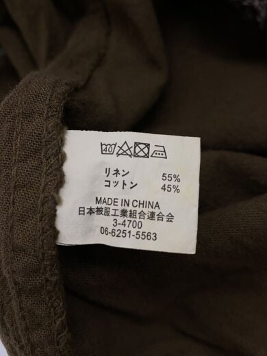 商品画像：コート/3/リネン/KHK/無地 3