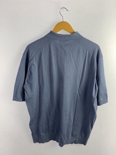 商品画像：半袖シャツ/--/コットン/NVY/無地/A22SP03PD 2