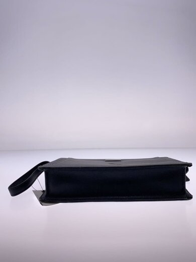 商品画像：セカンドバッグ/レザー/BLK/無地 4