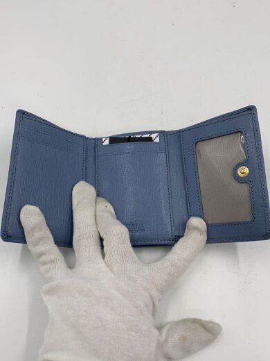 商品画像：3つ折り財布/--/BLU/レディース 4