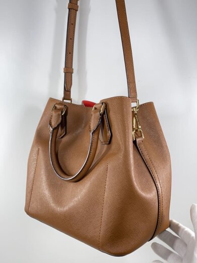 商品画像：ショルダーバッグ/--/BRW/無地/35T6GGRS3T 2