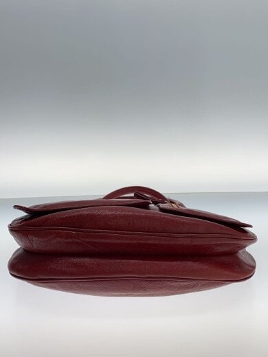 商品画像：ハンドバッグ/レザー/RED/無地 4