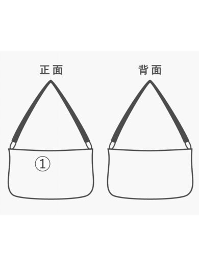 商品画像：ハンドバッグ/レザー/RED/無地 9