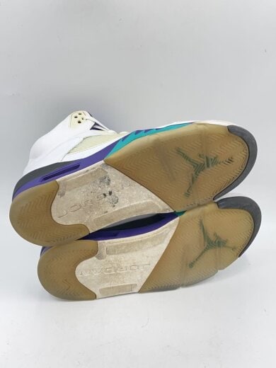 商品画像：AIR JORDAN 5 RETRO/エアジョーダンレトロ/ホワイト/136027-108/27.5cm/WHT 4