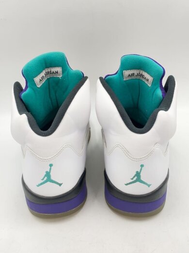 商品画像：AIR JORDAN 5 RETRO/エアジョーダンレトロ/ホワイト/136027-108/27.5cm/WHT 6