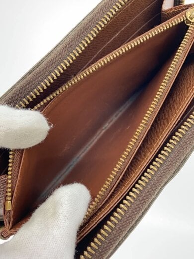 商品画像：1)ジッピー・ウォレット_モノグラム・キャンバス/PVC/BRW/レディース 5