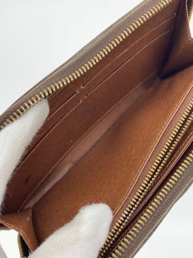 商品画像：1)ジッピー・ウォレット_モノグラム・キャンバス/PVC/BRW/レディース 6