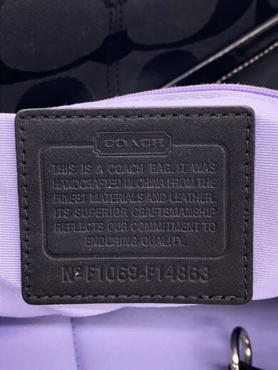 商品画像：トートバッグ_シグネチャー_ブラック/キャンバス/BLK/総柄 5