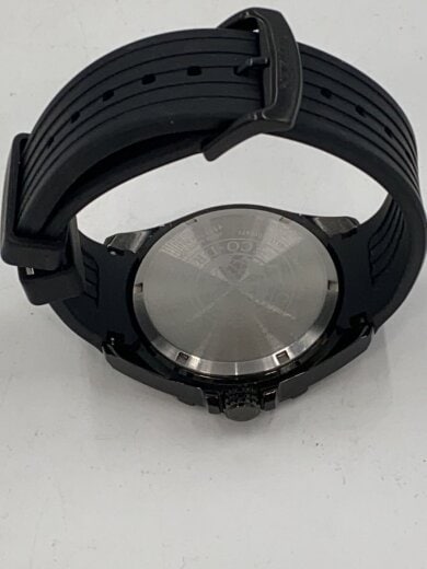 商品画像：ソーラー腕時計/アナログ/ラバー/BLK/BLK/E111-R010671 3