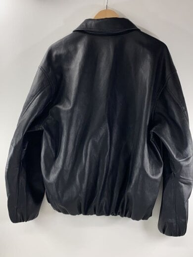 商品画像：レザージャケット・ブルゾン/S/フェイクレザー/BLK/無地/3046/303/800 2