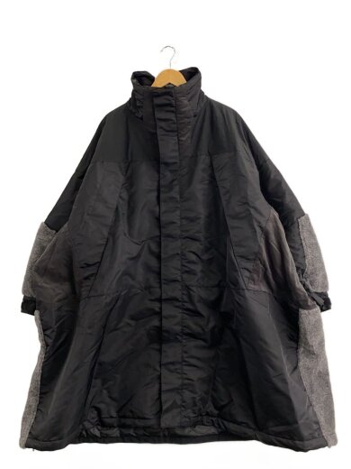 商品画像：コート/M/ナイロン/BLK/無地/TYZ1042308A0001 1