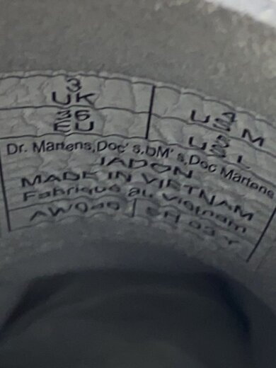 商品画像：レースアップブーツ/UK3/WHT/レザー/AW006 5