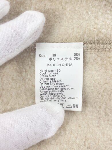 商品画像：パーカー/--/コットン/BEG/無地// 5