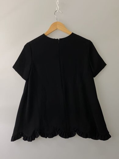 商品画像：半袖ブラウス/38/ポリエステル/BLK/無地/YCB-222-303// 2