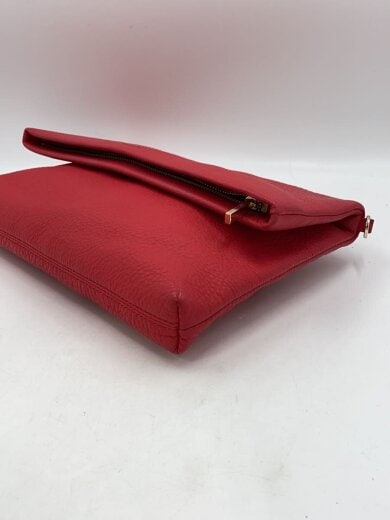 商品画像：ショルダーバッグ/レザー/RED/無地 5
