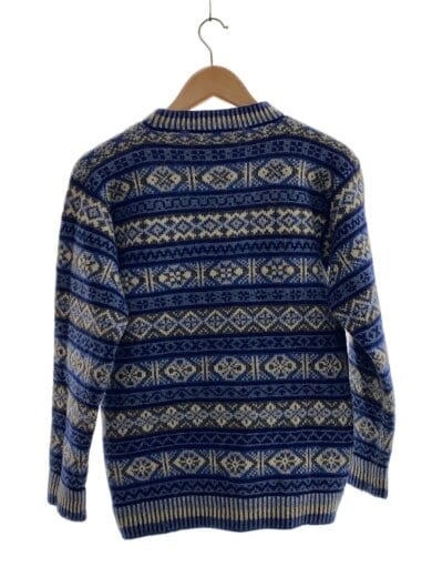 商品画像：andersons of shetland/ニット・セーター(厚手)/--/--/BLU/総柄 2