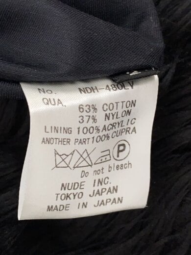 商品画像：ジャケット/2/コットン/BLK/無地/NDH-480LV 5
