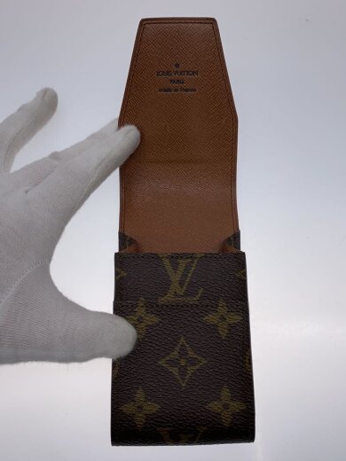 商品画像：シガレットモノグラムキャンパス/PVC/BRW/レディース 4