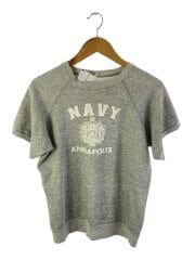 Tシャツ/--/アクリル/GRY/プリント/80s～/NAVY