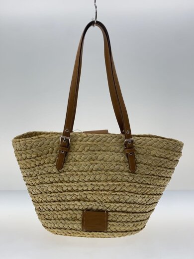 商品画像：カゴトートバッグ/--/IVO/無地/CJ518/使用感有 3