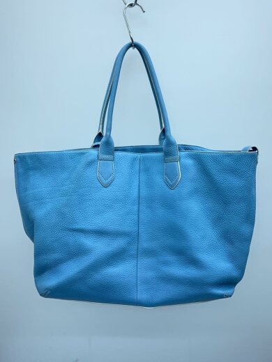 商品画像：トートバッグ/レザー/BLU/無地 2