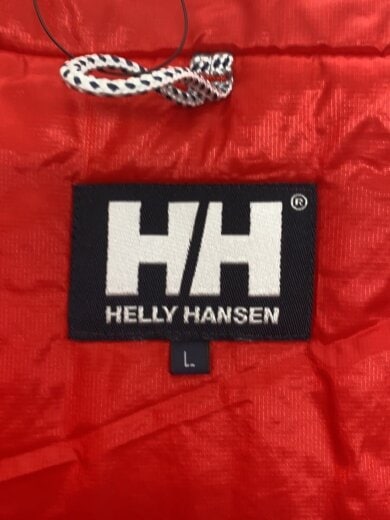 商品画像：ナイロンベスト/L/ナイロン/RED/ストライプ/HE11702 3