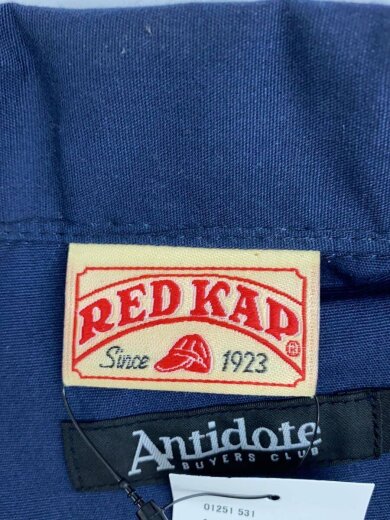 商品画像：17AW RED KAP/ラボコート/ショップコート/L/--/NVY/無地 3