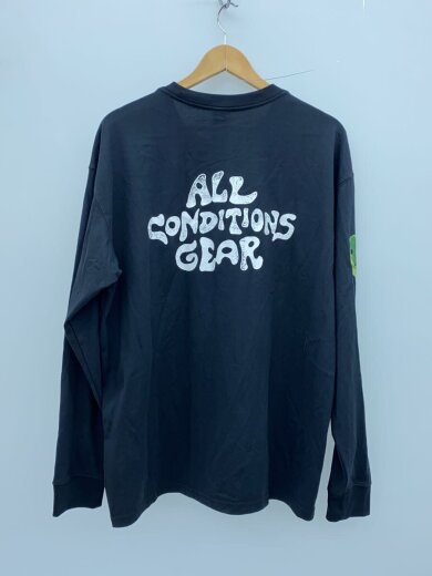 商品画像：長袖Tシャツ/XL/コットン/BLK/HJ0803-010 2